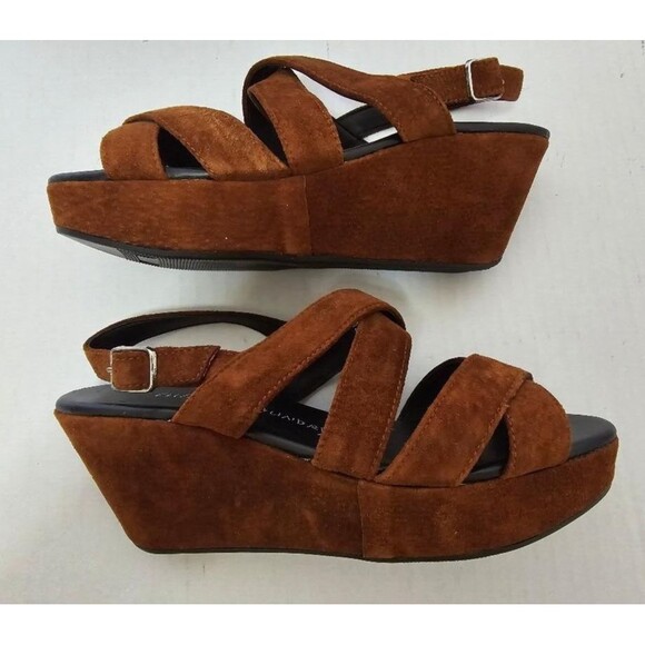 Chinese Laundry Sandals Leather Platform Paradox Retro Y2K 90s Style Siz… - Picture 8 of 11